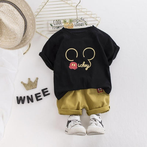 Children's Set Cartoon Tee